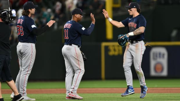 Boston Red Sox outfielder Jarren Duran